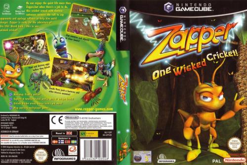 Zapper One Wicked Cricket Cover - Click for full size image